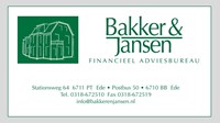 Bakker & Jansen Financieel Adviesbureau logo