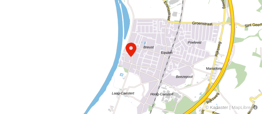 Locatie van Notariskantoor Heijnen