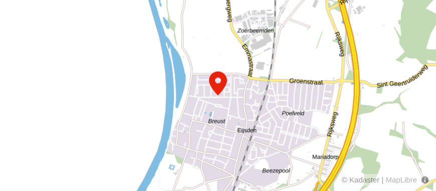 Locatie van Tuur Gilissen Verzekeringen & Hypotheken