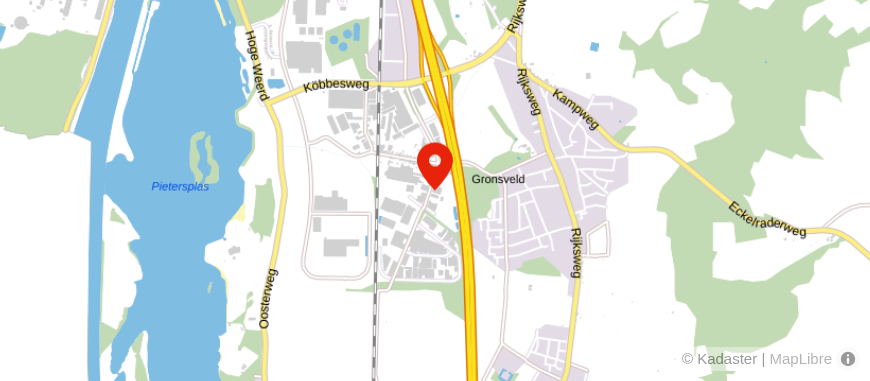 Locatie van Adm.- en belastingadvieskantoor Nelissen