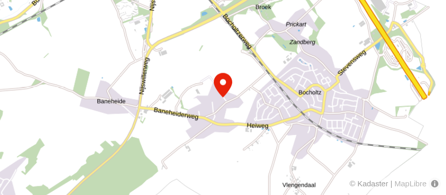 Locatie van Bureau Zuyd B.V.