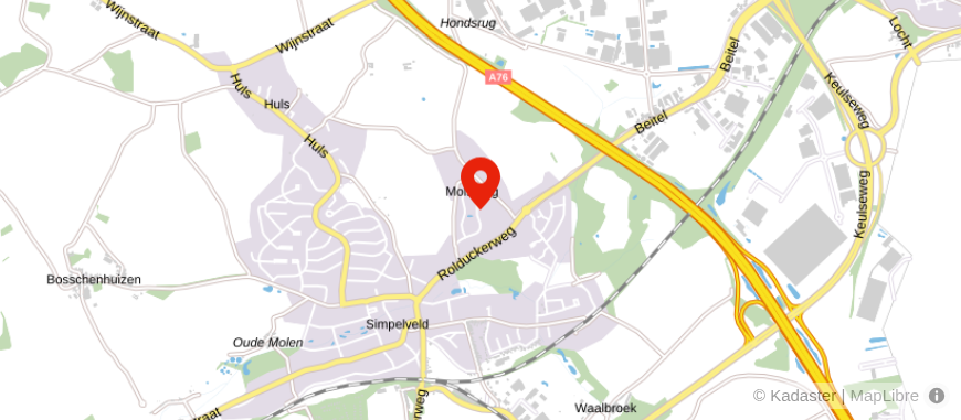 Locatie van Frans Thijssen Makelaardij & Financiële diensten