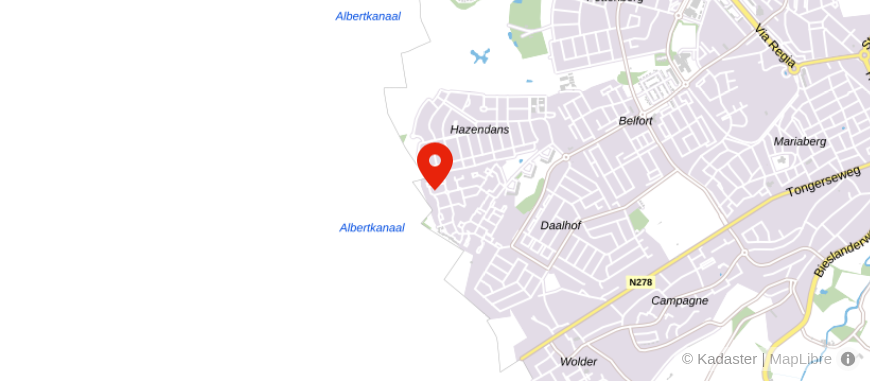 Locatie van Vesta Vastgoed