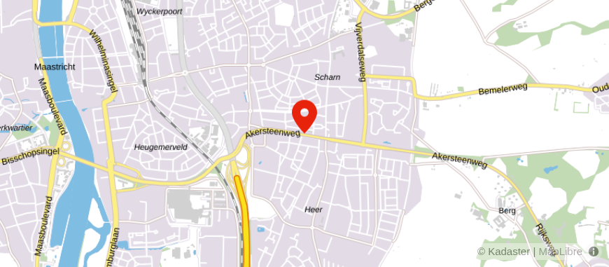 Locatie van Pooters Makelaardij - Maastricht