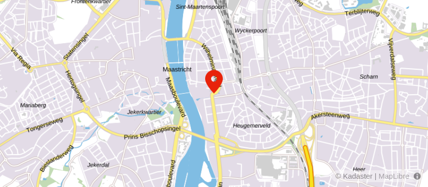 Locatie van Team Notarissen