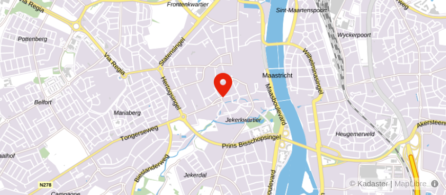 Locatie van Notariskantoor Vermeeren