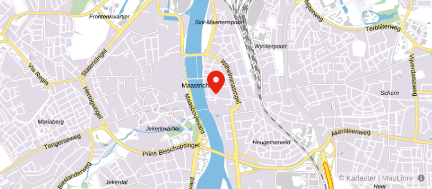Locatie van Ruijters van den Beucken Financieel Adviseurs