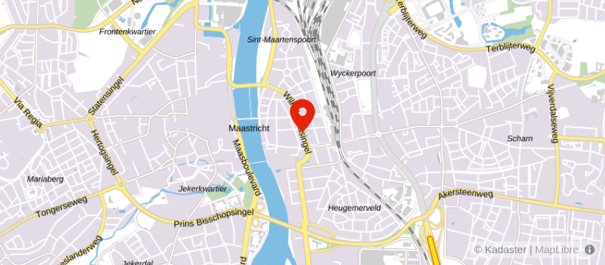 Locatie van Hypotheek Visie Maastricht