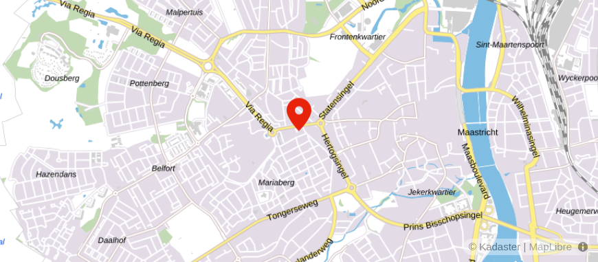 Locatie van Danielle Stroom Financieel Advies