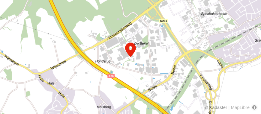 Locatie van Belastingadvieskantoor Timmermans
