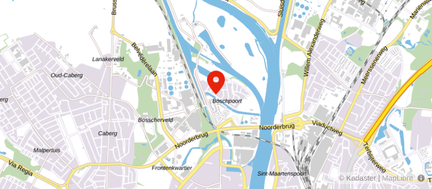 Locatie van Huiskamer Hypotheken Maastricht - Valkenburg