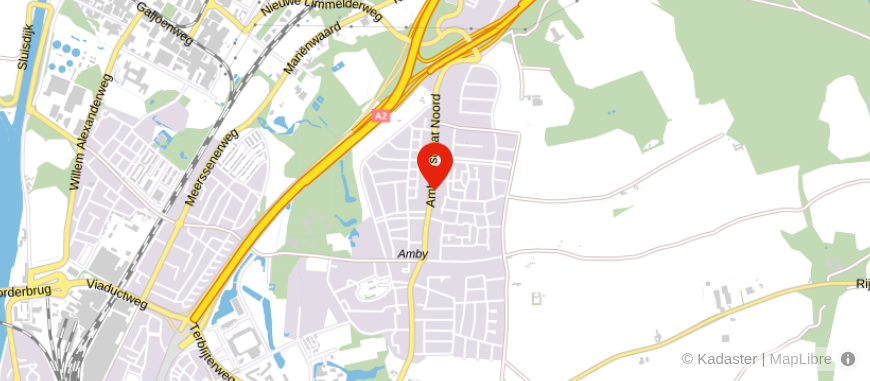 Locatie van Damen Hypotheken
