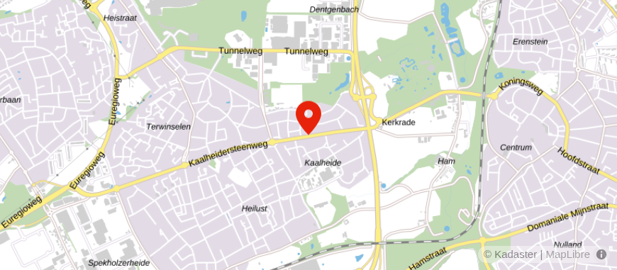 Locatie van SAA Limburg Kerkrade