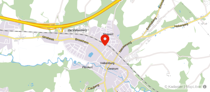 Locatie van Uitvaartcentrum Smeets
