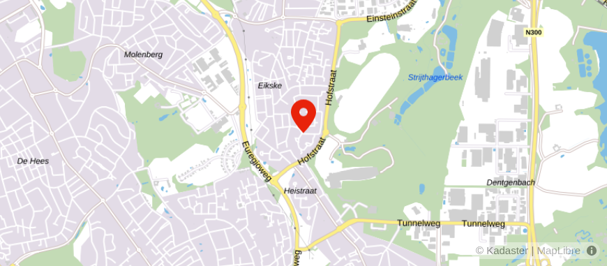 Locatie van Hameleers Financieel Advies