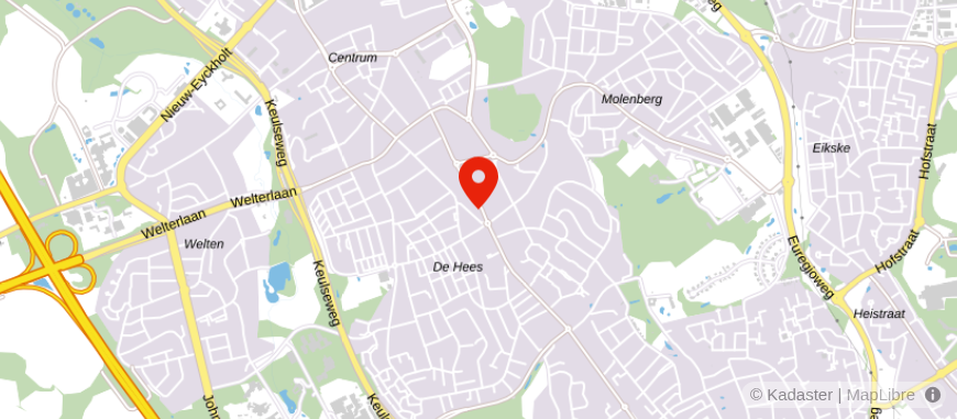 Locatie van Geld & Woning Heerlen