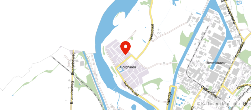 Locatie van Hans van der Woord Hypotheken en Financieel Advies