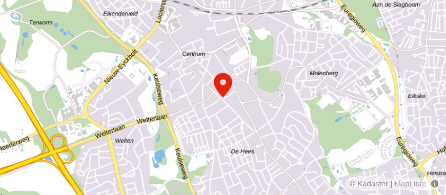 Locatie van RSM Heerlen