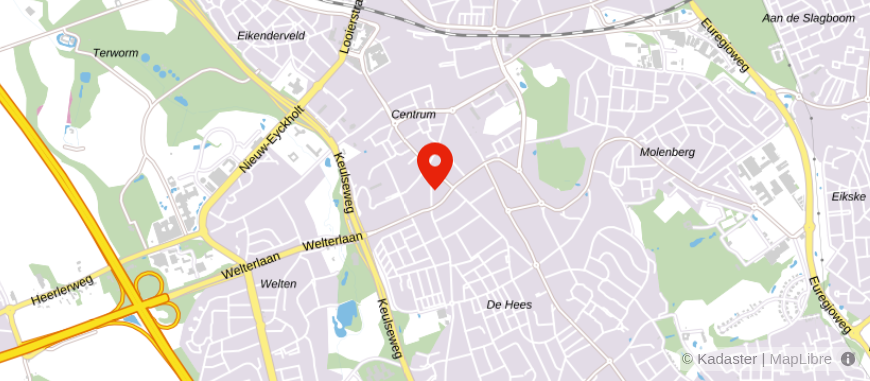 Locatie van Financieel Fit | Heerlen