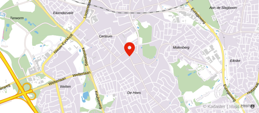 Locatie van PARKSTAD accountants & adviseurs