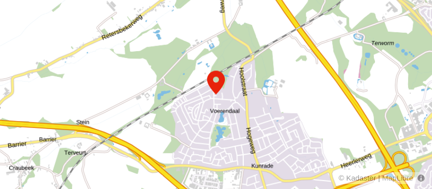 Locatie van Uitvaartvereniging Voerendaal