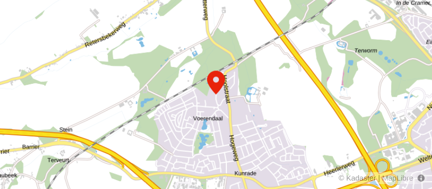Locatie van Finovion Heerlen
