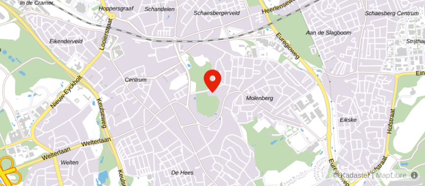 Locatie van Sijben & Partners Advocaten