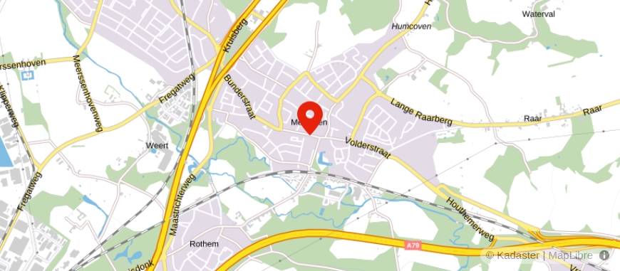 Locatie van Notariskantoor Meuwissen