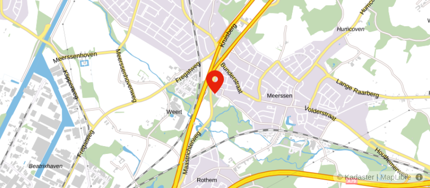 Locatie van Thewissen Financieel Advies BV