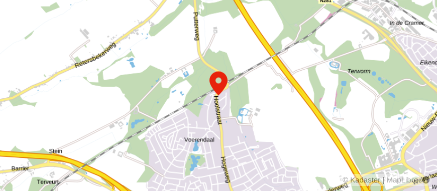 Locatie van De Hypotheekshop Voerendaal