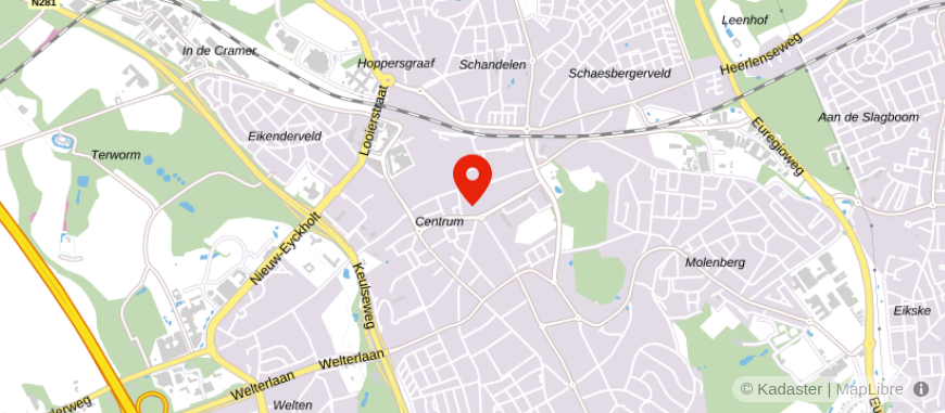 Locatie van De Hypotheekshop Heerlen