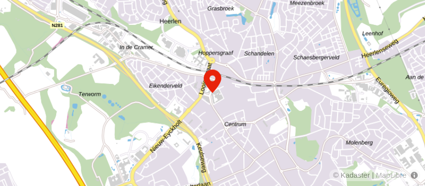 Locatie van H.V. Harmsen Registeraccountant