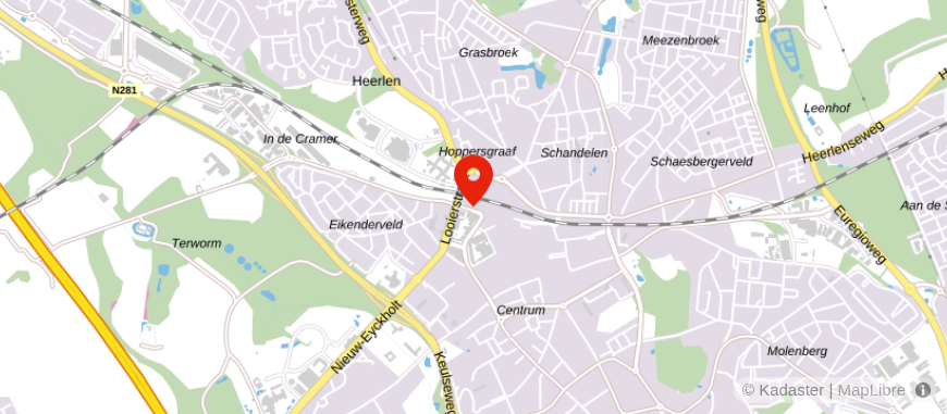 Locatie van Zekerheuts - Heerlen