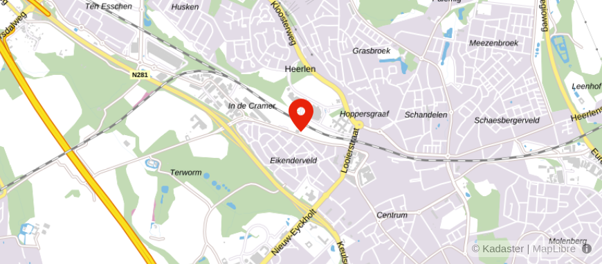 Locatie van Zekerheuts -  Maastricht (Adelbert van Scharnlaan)