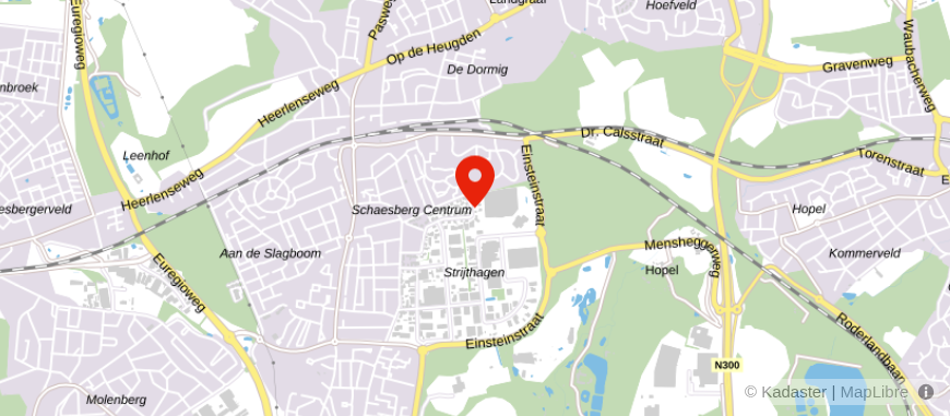 Locatie van Vossen Financiele Dienstverlening