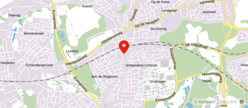 Locatie van Paffen+ verzekeringen & financiële diensten