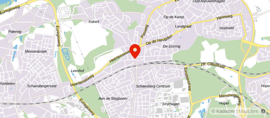 Locatie van Ad Veldhuizen Financieel Advies