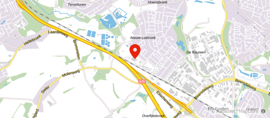 Locatie van Sprenger & Herland