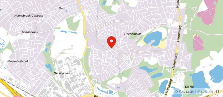 Locatie van Houben Hypotheken & Verzekeringen