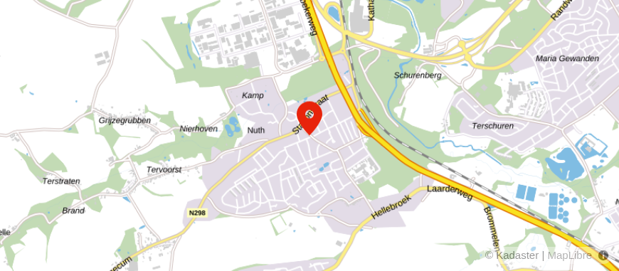 Locatie van Zekerheuts  - Nuth