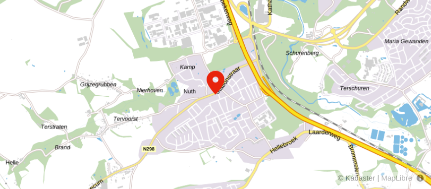 Locatie van SK Financieel Advies