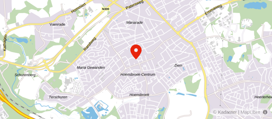 Locatie van Veldsink - Geurts