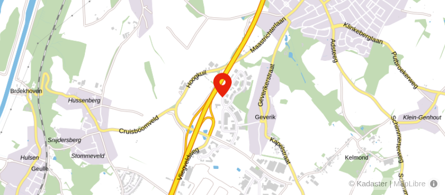 Locatie van Aon Maastricht