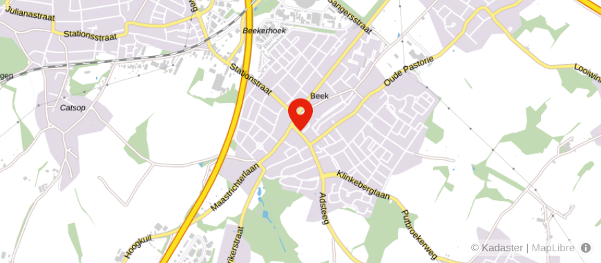 Locatie van Ninoy Gorissen financieel advies