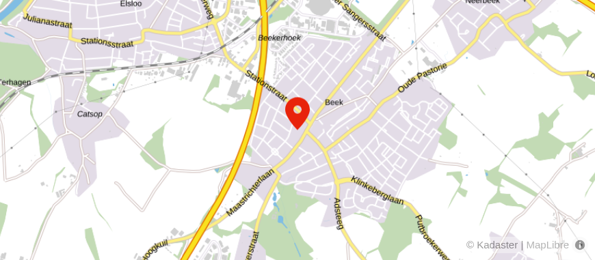 Locatie van Paul Horsten Makelaardij