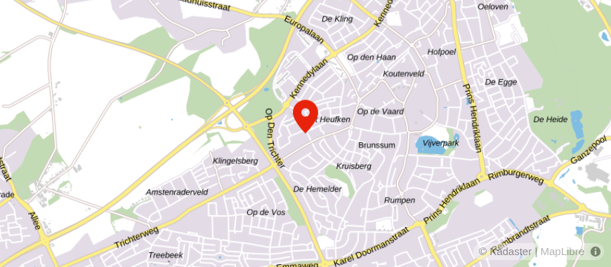 Locatie van Moes Belastingen en Administraties