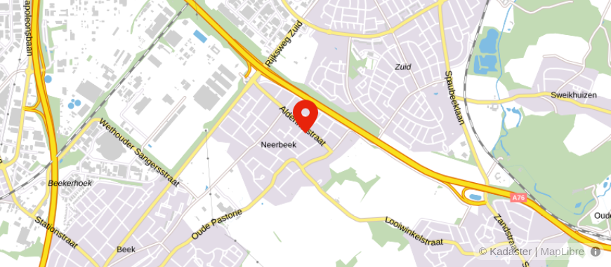 Locatie van Ben de Loo Assurantiën