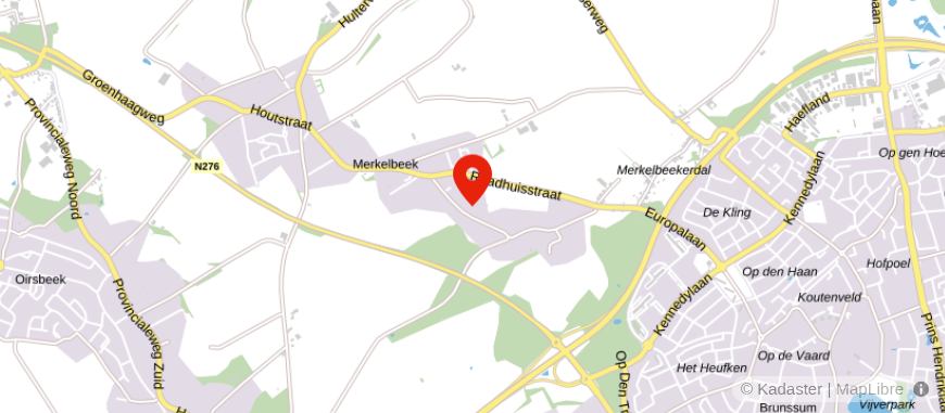 Locatie van Houtermans Financieel Advies