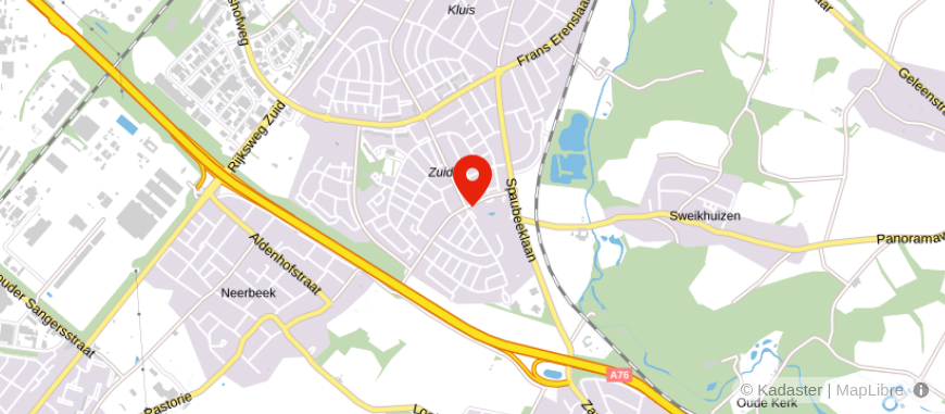 Locatie van Weusten Advies