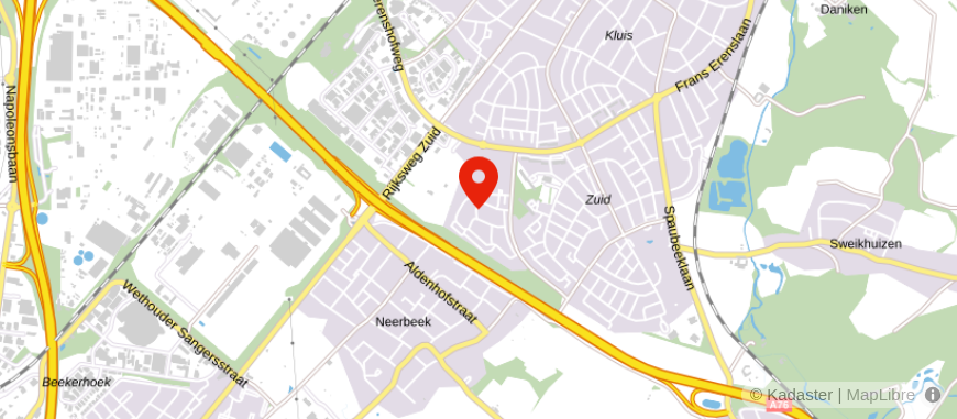 Locatie van A&S Financieel Advies